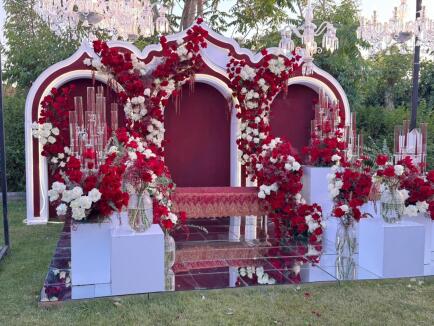 گل آرایی عروسی